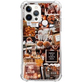 Autumn Pumpkin Case For Iphone 15 Pro Max, Unique Trendy Design Tpu Bumper Protective Cover