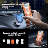 Magnetic For Iphone 17 Air Case-Waterproof, Built-In Screen & Camera Protector-Ip68 Underwater Full Body 16Ft Military Dropproof Shockproof Case For 17 Air 6.6''- Black