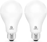 150 Watt LED Bulbs 2600LM Daylight 5000K Dimmable A21 Light Bulbs with E26 Base 2 Pack