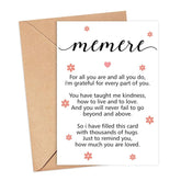 Memere Poem Mothers Day Card From Daughter - Cute Mother Day Card Mum - Happy Mothers Day Cards - Amazing Mother Gift - Special Mothers Birthday Card - Gift For Memere Card