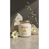 Caramel Popcorn Craze Scented Candle | 16 Oz | Virgin Coconut Soy Blend | Crackling Wooden Wick | | Non-Toxic | Large (Caramel Popcorn Craze)