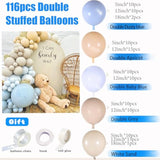 Double Stuffed Peach Balloon Garland Kit: DIY Party Decorations