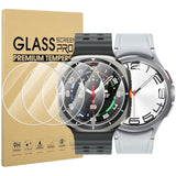 4-Pack Samsung Galaxy Watch 6 7 Screen Protector 9H Anti-Scratch Glass