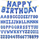 85pcs 16" Custom Name & Age Balloons — Personalized Foil Letters for Parties