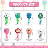 32 Pieces Colorful Cartoon Charger Cable Protectors Usb Charger Cable Saver Si