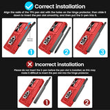 Samsung Galaxy Z Fold 4 Case with S Pen Holder