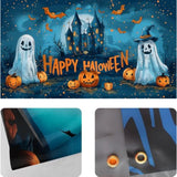 4x6ft Halloween Backdrop for Kids Ghost Party Banner Spooky Indoor Decor
