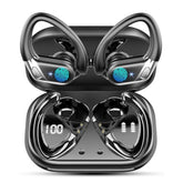 Wireless Earbuds, Bluetooth 5.4 Headphones Sport With Enc Noise Cancelling Mic, 50 Playback Over-Ear Buds Deep Bass, Earphones With Earhooks, Ip7 Waterproof Fitness Headset For Gym Running Workout