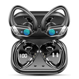 Wireless Earbuds, Bluetooth 5.4 Headphones Sport With Enc Noise Cancelling Mic, 50 Playback Over-Ear Buds Deep Bass, Earphones With Earhooks, Ip7 Waterproof Fitness Headset For Gym Running Workout