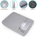 13 Inch Laptop Sleeve Case For 13 Inch New Macbook Air M3 A3113, M2 A2681, M1 A2337 A2179 2024-2018 | 13" Macbook Pro M2/M1 A2338 A2251 | 13" Ipad Pro M4 / Ipad Air Computer Bag,Grey