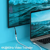 Usb C Extension Cable 6Ft 10Gbps Data Sync Usb 3.2 Type C Male To Female Extender Nylon Braided 100W Fast Charging Compatible For Psvr2/Mac-Book Pro/Mavic 2/Switch/Ps5/Mag Safe Charger