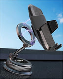 Car Phone Mount with Magnetic Clip for Magsafe & Android 360 Universal Suction Phone Mount for Dashboard Windshield Car Phone Holder for Car for
