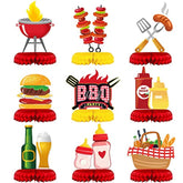 9 Pieces Bbq Baby Shower Decorations Bbq Baby Shower Centerpieces Baby
