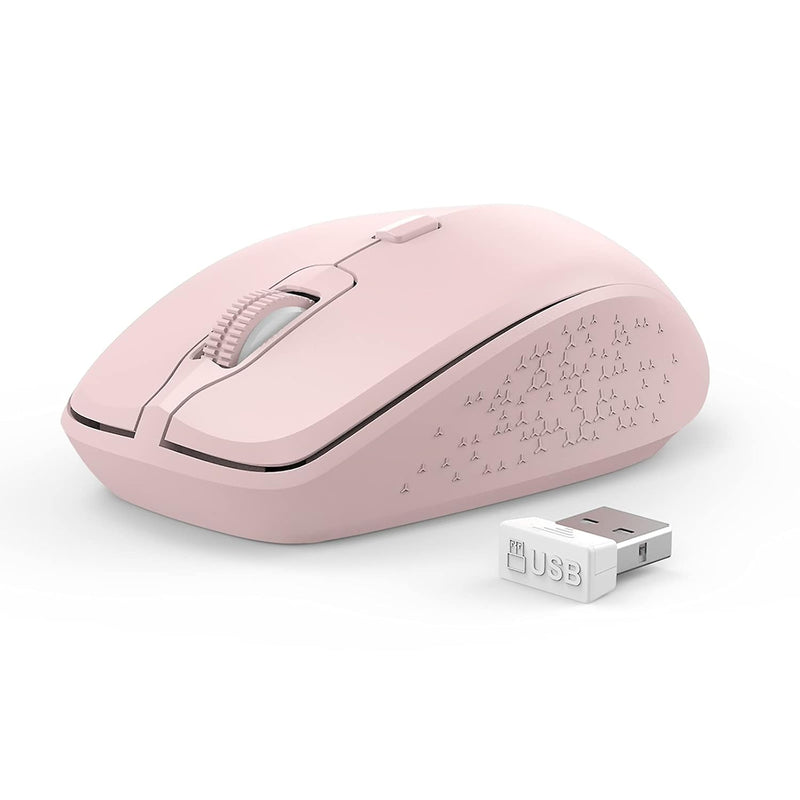 Wireless Mouse Dual-Mode Bluetooth 5.0/3.0 Wireless 2.4G Computer Mouse Optica