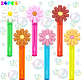 Groovy Party Favors,24Pcs Retro Hippie Daisy Bubble Wand For Groovy Birthday Party Supplies,Classroom Prizes Pinata Goodie Bag Stuffers Gifts