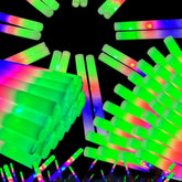 105 Pack Led Foam Light Up Sticks, Glow Sticks For Wedding With 3 Modes Colorful Flashing, Glow Stick Bulk Party Pack For Wedding, Raves, Concert,Camping, Sporting Events, Pool Party