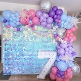 9Pcs Disco Ball Balloons Iridescent,22Inch Glitter Silver 4D Large Foil Disco Balloons With Explosion Star Balloon For Birthday Bachelorette 70S 80S 90S Disco Theme Party Decorations