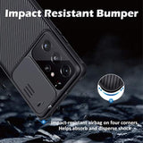 Samsung Galaxy S21 Ultra 5G Camera Cover and Full-Body Protective Case, Slim Fit, Black