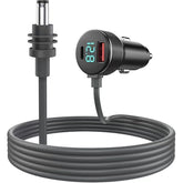 Starlink Mini Power Cable 12V Adapter 144W Dc,Usb C 30W + Usb A 18W Car Charger Cord-10Ft Accessories,Led Voltage Display | Ip68 Waterproof