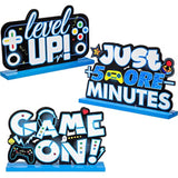 Video Game Party Centerpiece Table Level Up Birthday Decorations Gamer