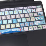 Keyboard Cover Skin For Microsoft Surface Pro 7 2019/Surface Pro 6 2018/Surfac