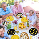 60Pcs Smile Face Birthday Party Decorations 7Inch Yellow Smile Face Paper Dessert Plates Tableware Lightning Star Checkered Dinnerware Party Supplies For Baby Shower Birthday Wedding Favors