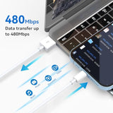 3-Pack 6Ft Lightning Cable For Iphone, Fast Charging Usb A To Lightning Cable, Compatible With Iphone 14 Pro Max/14 Pro/13/12, Ipad, Airpods, Mfi Certified