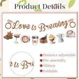 Love Is Brewing Bridal Shower Decorations, Espresso Martini Banner for Party