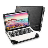 Protective Case Cover Compatible With Lenovo Thinkpad E16 Gen 1, Gen 2 Amd 16 Inch Laptop Notebook Sleeve Pu Leather Stand Hard Case Skin Pouch