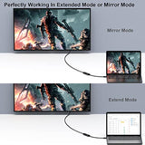 Benfei Mini Displayport To Hdmi Adapter 2 Pack, Mini Dp(Thunderbolt) To Hdmi Converter Gold-Plated Cord Compatible For Pro, Air, Mac Mini, Microsoft Surface Pro 3/4, Etc