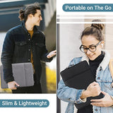 Laptop Case 14 Inch,Waterproof Laptop Sleeve 14 Inch For 14" Notebook/Macbook Air 15/14" Lenovo Thinkpad Ideapad Asus Hp Dell,2023-2025 Macbook Air 15 15.3 M4 M3 M2 Etc With Accessory Bag-Black
