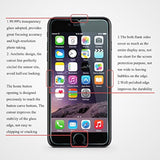 3-Pack 5.5 Inch Tempered Glass Screen Protector for iPhone 6-8 Plus Case Friendly