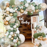Balloon Arch Kit 139Pcs Balloon Garland Kit Latex Balloons (Olive Green)