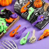 50PCS Halloween Balloons Decor Pumpkin Spider Latex Balloons for Boo Baby Shower Party