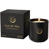 Sandalwood Soy Wax Candle 8.8Oz — Matte Black Ceramic Jar, Cotton Wick — Long-Lasting 52-Hour Clean Burn — Aromatherapy Gift Candle For Men And Women, Bedroom And Living Room