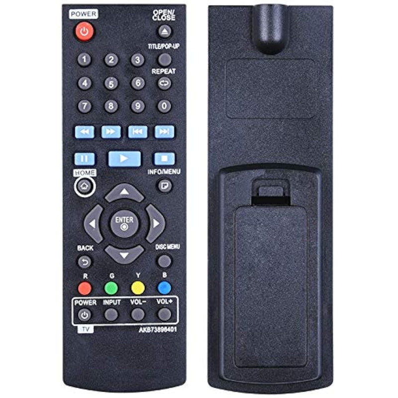 New Akb73896401 Replacement Remote Control Fit For Lg Blu Ray Disc Dvd Player