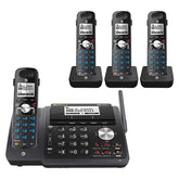 Tl88102Bk Dect 6.0 2-Line Expandable Cordless Phone With Answering System And Dual Caller Id/Call Waiting, 3 Handsets, Black