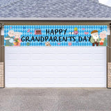 Grandparents Day Party Decorations,Include Happy Grandparents Day Banner For Outdoor,Best Grandpa And Grandma Ever Party Decorations Yard Lawn.