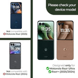 ArmorSuit 2+2 Pack Screen Protector for Motorola Razr Ultra (2025) / Razr+ Plus (2025/2024) Case Friendly MilitaryShield HD Clear Film - Made in the USA