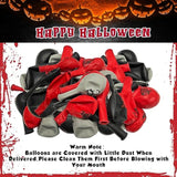 80Pcs Horror Movie Balloons Halloween Birthday Party Decorations for Kids & Adults