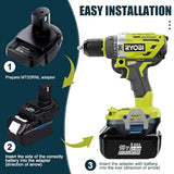 Obolts MT20RNL Adapter for Makita 18V Batteries to Ryobi 18V Power Tools