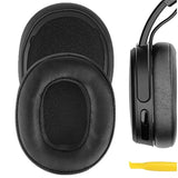 Geekria QuickFit Replacement Ear Pads for Skullcandy Crusher Wireless, Crusher EVO, Crusher ANC, Hesh3, HeshEVO, HeshANC, Venue ANC Headphones, Ear Cushions with Video Guide (Black)