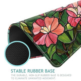 Large Mouse Pad, Big Gaming Mousepad, Desk Mat For Desktop, Thick Non-Slip Waterproof Rubber Base, Mouse Pads For Office, Computer, Keyboard, Laptop 31.5X11.8 In, Hummingbird