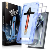 2 Pack for Galaxy S24 Ultra Tempered Glass Screen Protector, Auto Dust-Elimination Installation, Bubble Free, HD Clear, Easy Installation