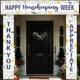 3-Pcs Housekeeping Week Banners “Thank You, We Appreciate You” Set