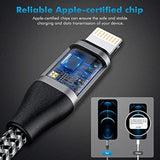 Iphone Usb C To Lightning Cable, 2 Pack 10Ft Mfi 20W Iphone Fast Charger Nylon Braided Extra Long Cord Compatible With Iphone 14/13/12/12 Pro Max/12 Pro/11/11 Pro/X/Xs/Xr/Xs Max/8/8 Plus/Se