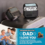 (With Safety Lock) Pager Case Compatible With Airpods Pro 2Nd Generation Case Cover With Cleaner Kit,Sturdy Hard Tpu Protective For Airpods Pro 2 Charging Case(Usb-C)(2023/2022/2019) For Men-Black