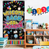 Welcome Back to School Banner Classroom Door Decoration for First Day