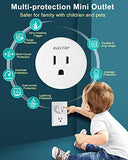Remote Control Outlet, 15A/1500W Wireless Outlet Power Switch, No Wire Long Range Electrical Switch Plug In On/Off For Lights, Fans, Christmas Lights, Household Appliance, Programmable