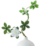 Artificial Plants Greenery Stems, Long Stems Azaleas False Flower,Plastic Plants Floral Artificial Plants Flowers For Diy Garden Home Decor Soft Shape